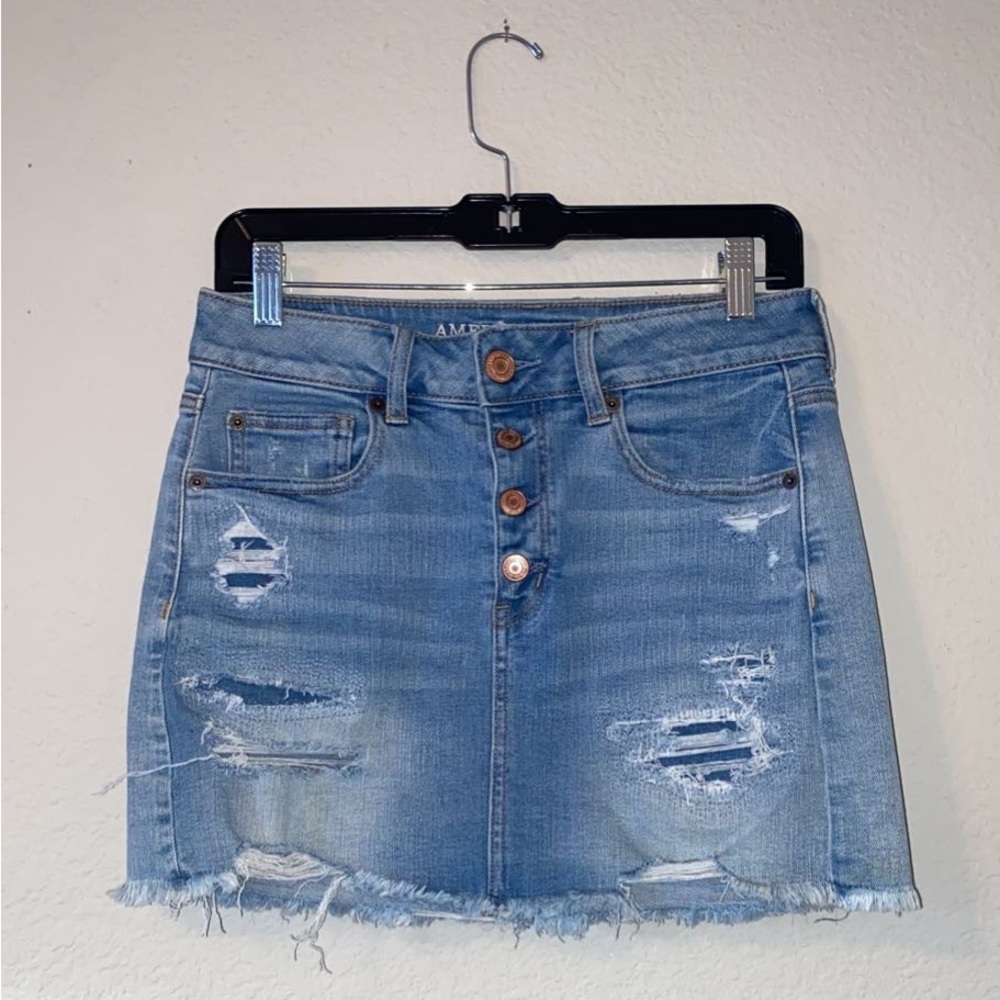 American Eagle Outfitters jean skirt size 8